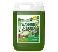 Unibos | 5 Litre Washing Up Liquid | Concentrated | Formula Apple Fragrance | Tough On Grease & Grime | Soap For Dishes, Showers, Glass, Surfaces & More
