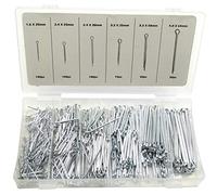Unibos 555pc Cotter Pins Split Pin Fixings Assorted Set + Storage Case 1.6 X 25mm - 4.0 X 64mm
