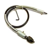 Unibos 915mm 36" Long Flexible Flexi Drive Drill Shaft Extension - Keyless Chuck