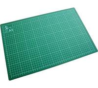 Unibos - A3 Cutting Mat Self Healing Printed Grid Quality Craft Design Foldable - Green