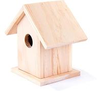 Unibos Aggloz | Kids Craft Kits for Kids DIY Bird House | Gifts for Kids Birthday | Paint Build Your Own Bird House | Crafts for Children to Build and Paint Birdhouse | Paint Nest Box | Certified