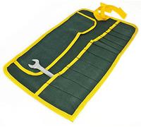 Unibos Canvas 16 Pocket Tool Roll Spanner Wrench Tool Storage Bag Case Fold Up
