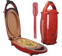 Unibos | Ceramic Omelette Maker With Non-Stick Copper-Infused Plates | Quick Cook, Healthy Grill for Small Meals & Snacks | Dual Cooking Surface, Fast Operation & Easy Clean