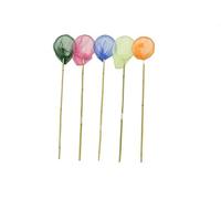Unibos Childrens Fishing Net Insect Catcher Strong Lightweight Bamboo Assorted Colors (1 Net)