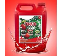 Unibos | Concentrated Nutrient Packed 5L Tomato Feed | For Growing Healthier Tomatoes & Vegetables | 300:1 Concentration | Vegetable Plant Food Growing Fertiliser