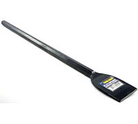 Unibos Long Handle Heavy Duty Hardened Steel Builder Masonry 18" Brick Bolster Black
