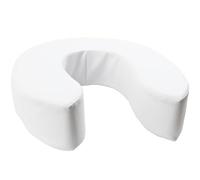 Unibos | Padded Raised Toilet Seat Without Lid, Elevated Comfort Toilet Seat Support for Elderly, Handicapped & Disabled Users