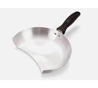 Unibos | Professional Medium Duty Catering Donner Kebab Meat Catcher/Cropped Fry Pan 24cm (Silver)