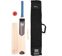 Unibos UN Best House Cricket Set And Rounder Set With Mesh Carry Bag Outdoor Garden Games Fun for All the Family Suitable For Both Kids Adults To Use Camping and Holiday (SIZE 5 CRICKETS)