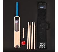 Unibos UN Best House Cricket Set Cricket Set & Rounder Set With Mesh Carry Bag Outdoor Garden Games Fun for All the Family Suitable For Both Kids Adults To Use Camping and Holiday