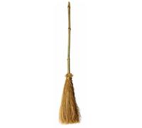 Unibos | Witches Outdoor Broom Brush120cm - Traditional Besom Garden Broom With Twigs, Sturdy Handle - Effortlessly Clears Paths & Pavements, Ideal To Sweep Up The Leaves, Patio, Driveway, Cosplay