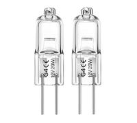 Unibulb G4 Halogen Light Bulb, 200 lumens, 20W, 2 Pin Base, 2800K (Warm White), 300℃ Heat Tolerant Oven/Microwave Capsule, 2000hr Life, Dimmable, Pack of 2