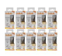 Unibulb GU5.3 MR16 3.4W (Replaces 35W), Energy Efficient LED Spotlight Downlight Ceiling Light Bulb, 345 Lumens, 3000K Warm White, 35W Equivalent, 12v, 25,000hr Lifespan, Non-Dimmable (10)