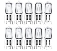 Unibulb Halogen G9 300℃ Heat Tolerant Oven Capsule Bulb 180lm 25W 2800K (Warm White), 2000hr Life, Pack of 10