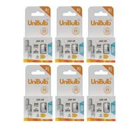 Unibulb Led G9 200Lm 1.8W (Replaces 20W) 6500K (Daylight) Capsule Light Bulb - Pack Of 12