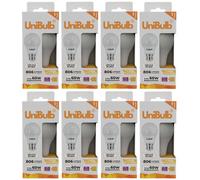 Unibulb Led Gls B22 (Bc) 806Lm 7.3W (Replaces 60W) 2700K (Warm White) Dimmable Light Bulb - Pack Of 8