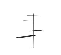 Única Collection Conf. 8 shelf H196cm black Nomon - CONF. 8