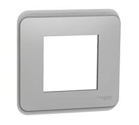 Unica Pro - Aluminium Finishing Plate - 1 Hole