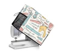 UNICEU Sewing Machine Covers Patterns Lightweight Dust Protective Cover Easy Storage Easy Cleaning Dust Protection Compatible with Most Standard Sewing Machine