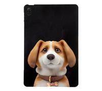 Unichthy Basic Case for Honor Pad X8a 11 Inch 2024 with Soft TPU Reinforced Corner Anti-Scratch Slim Fit Cute Cartoon Cats Dogs Shockproof Tablet Black Cover for Honor Pad X8a 2024 Tablet - Harrier