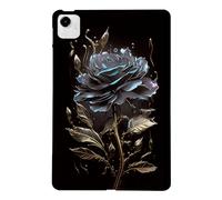 Unichthy Basic Case for HONOR Pad X9a 2025 with Soft TPU Reinforced Corner Shockproof Back Cover for HONOR Pad X9a 11.5-Inch Tablet for Girls - Black Roses