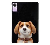 Unichthy Basic Case for Xiaomi Redmi Pad SE 11 inch Tablet 2023 with Soft TPU Reinforced Corner Slim Cute Cartoon Cats Dogs Shockproof Tablet Black Cover Design for Redmi Pad SE Tablet - Harrier