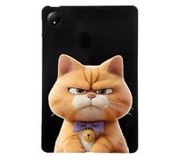 Unichthy Basic Case for Xiaomi Redmi Pad SE 8.7 inch 2024 with Soft TPU Reinforced Corner Anti-Scratch Cute Cartoon Cats Dogs Shockproof Tablet Black Cover for Redmi Pad SE 8.7 inch - Naughty Cat