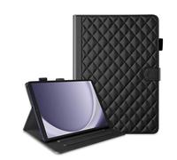 Unichthy Case for Amazon All-New Fire HD 10.1 Inch Tablet (13th Generation, 2023 Release) Cover for Women Girls Chic Design with Pencil Holder Shockproof Stand Cover for Fire Tablet 10 2023 - Black