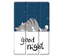 Unichthy Case for HONOR Pad X8 10.1 inch for Kids Shockproof Lightweight Slim Case Trifold Stand Protective Cover for HONOR Pad X8 Tablet Lazy Cat
