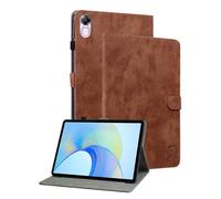 Unichthy Case for HONOR Pad X9 11.5 inch 2023 for Women with Pencil Holder Shockproof Sturdy Cute Tiger Embossed Stand Cover for HONOR Pad X9 2023 Tablet Brown