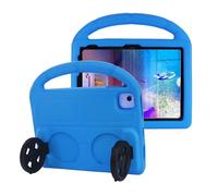 Unichthy Case for iPad Air 5th Generation 2022 / iPad Air 4th Generation 2020 10.9 Inch for Kids Cute Wheel Shaped Kickstand Funny Car Series Lightweight Shockproof Cover for iPad Air 5/4 - Blue