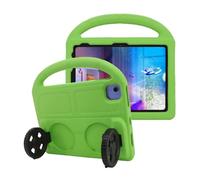 Unichthy Case for iPad Air 5th Generation 2022 / iPad Air 4th Generation 2020 10.9 Inch for Kids Cute Wheel Shaped Kickstand Funny Car Series Lightweight Shockproof Cover for iPad Air 5/4 - Green