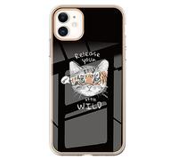 Unichthy Case For iPhone 11 Cover Full Body Rugged Bright Colour Glossy Finish Shockproof Silicone Flexible TPU Rubber Protective Phone Case Cover for iPhone 11 Little Wild