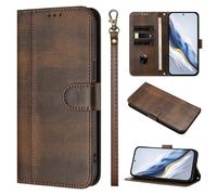 Unichthy Case for OnePlus 15R Folio Cover Shockproof Soft Leather Wallet Case with 3 Card Slots Viewing Stand TPU Flip Magnetic Closure Phone Skin for OnePlus 15R Brown