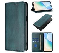 Unichthy Case for OPPO Find X9 5G Official Wallet Cover, Auto Magnetic Closure PU Leather Flip Shell with RFID Blocking Card Holder, Kickstand & Shockproof Protection for OPPO Find X9 5G Green