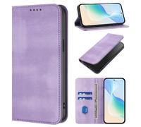 Unichthy Case for OPPO Find X9 5G Official Wallet Cover, Auto Magnetic Closure PU Leather Flip Shell with RFID Blocking Card Holder, Kickstand & Shockproof Protection for OPPO Find X9 5G Violet