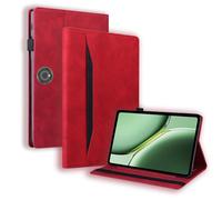 Unichthy Flip Case for OnePlus Pad 2 / OnePlus Pad Pro 12.1 inch 2024 Shockproof Kickstand Business Folio Wallet Cover for OnePlus Pad 2 / OnePlus Pad Pro Tablet - Red