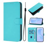 Unichthy Multiple Colours Case for HONOR Magic8 Pro 5G Cover, Shockproof PU Leather Wallet Folio Foldable Cover 3 Card Slots TPU Magnetic Closure Stand Flip Skin for HONOR Magic8 Pro 5G,Light Blue