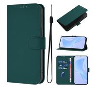 Unichthy Multiple Colours Case for HONOR Magic8 Pro 5G Cover, Shockproof PU Leather Wallet Folio Foldable Cover 3 Card Slots TPU Magnetic Closure Stand Flip Skin for HONOR Magic8 Pro 5G,Dark Green