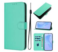Unichthy Multiple Colours Case for HONOR Magic8 Pro 5G Cover, Solid Colour Flip Wallet Case, PU Leather with Soft Touch, 3 Card Slots, Magnetic Closure, Kickstand & Shockproof TPU Skin,Green