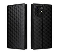 Unichthy Phone Case for UMIDIGI G5 Mecha Cover Flip Shockproof 3D Fashion Wallet Case Anti-slip PU Leather Stand Magnetic Closure Folio Bumper Protective Phone Skin for UMIDIGI G5 Mecha Black