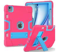 Unichthy Tough Case for iPad Air 11 inch M4 (2026) / M3 (2025) / M2 (2024) |Colour-Contrast Design| Full Body Cover Kickstand Shockproof Cover for 11-inch iPad Air Deep Pink