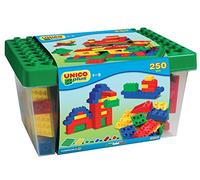Unico Plus 8525 - Box of Building Blocks (250 Pieces)