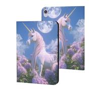 Unicorm with Pastel Mane Tablet Case for iPad 10th Generation/9th Generation/8th Generation/7th Generation