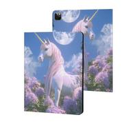 Unicorm with Pastel Mane Tablet Case for iPad 10th Generation/9th Generation/8th Generation/7th Generation