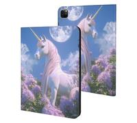 Unicorm with Pastel Mane Tablet Case for iPad 10th Generation/9th Generation/8th Generation/7th Generation