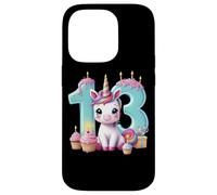 Unicorn 13th Birthday Party Magic Case for iPhone 14 Pro