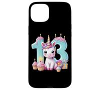 Unicorn 13th Birthday Party Magic Case for iPhone 15 Plus