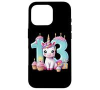 Unicorn 13th Birthday Party Magic Case for iPhone 16 Pro