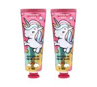 Unicorn 2 in 1 Natural Hand & Nail Cream - 30ml | For Dry, Cracked Hands | with Shea Butter & Vitamin A | Vegan & Dermatologically Tested | Non-Greasy & Fast-Absorbing for Kids & Adults - Pack of 2
